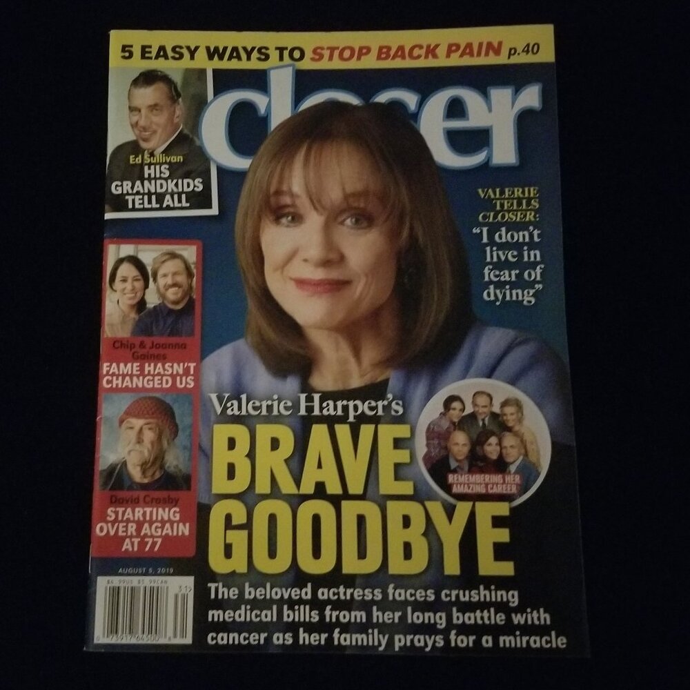 2019 Closer magazine, celebrity articles and puzzles